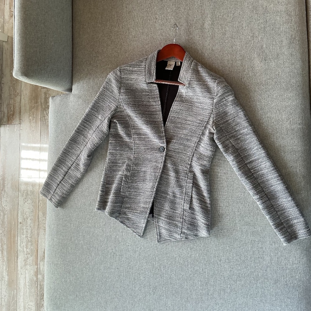 Tristan Grey Textured Blazer - size M - excellent condition